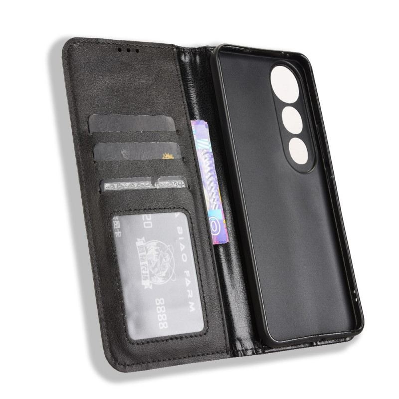 Flip Case Für Vivo V50 Lite 5g Vintage-fries