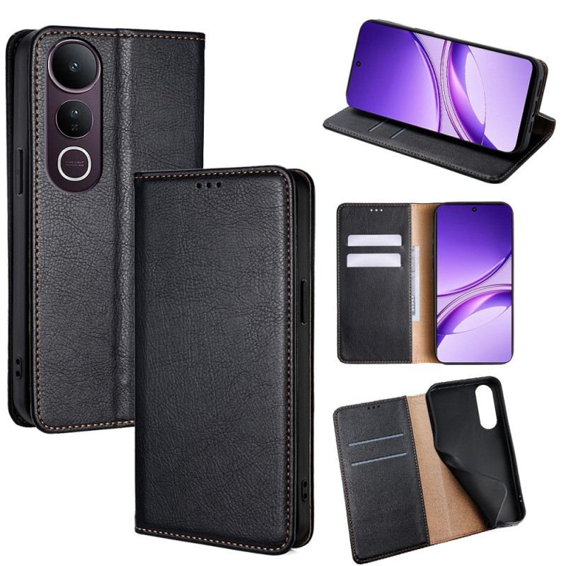 Flip Case Für Vivo V50 Lite 5g Ziernähte