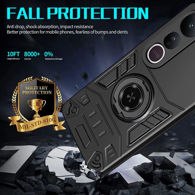 Hülle Für Vivo V50 Lite 5g Drehbarer Ständer Und Verstärkter Schutz