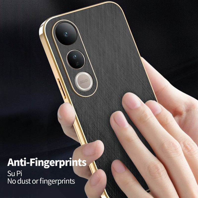 Hülle Für Vivo V50 Lite 5g Strukturierte Seide