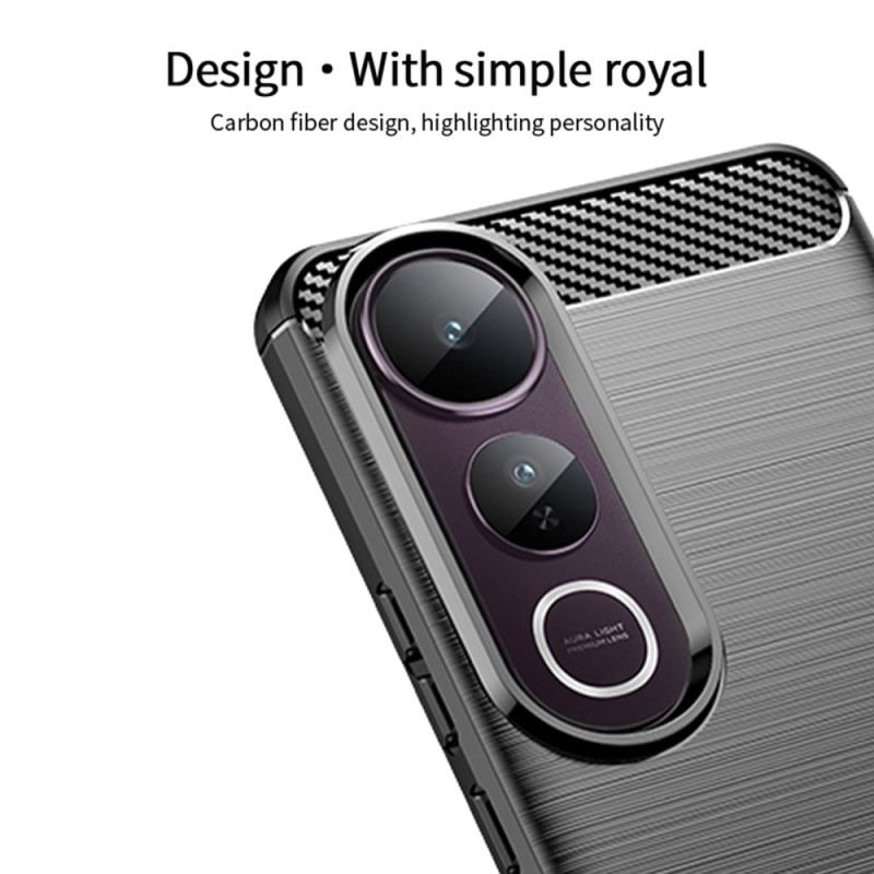 Hülle Vivo V50 Lite 5g Handyhülle Carbonfaser