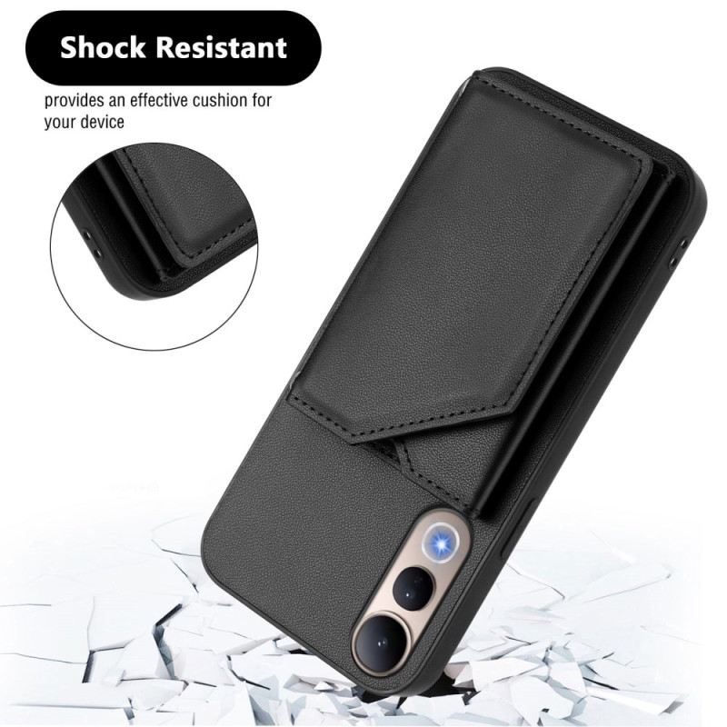 Lederhüllen Vivo V50 Lite 5g Handyhülle Kartenhalter Und Trageband