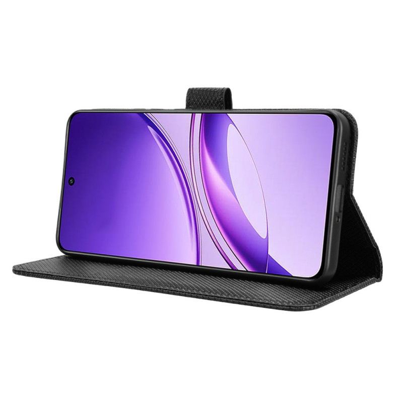 Lederhüllen Vivo V50 Lite 5g Rautenstruktur