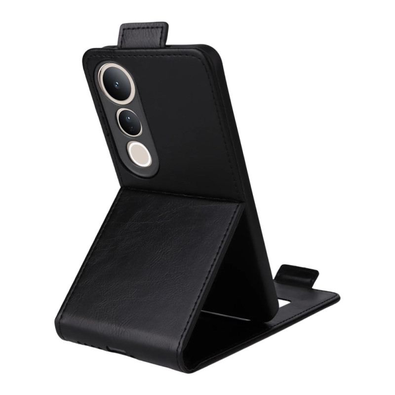 Lederhüllen Vivo V50 Lite 5g Vertikales Klappendesign