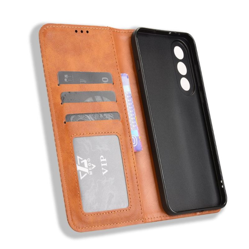 Flip Case Oneplus Nord 5 Handyhülle Vintage-fries