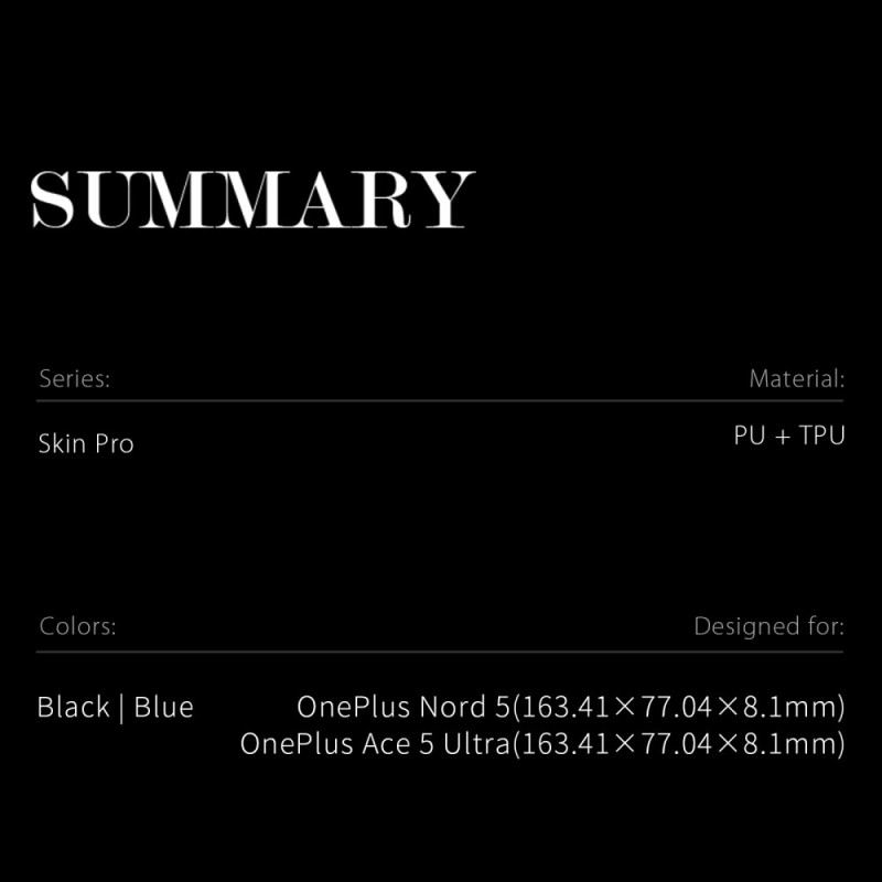 Hülle Oneplus Nord 5 Dux Skin Pro Serie Ducis