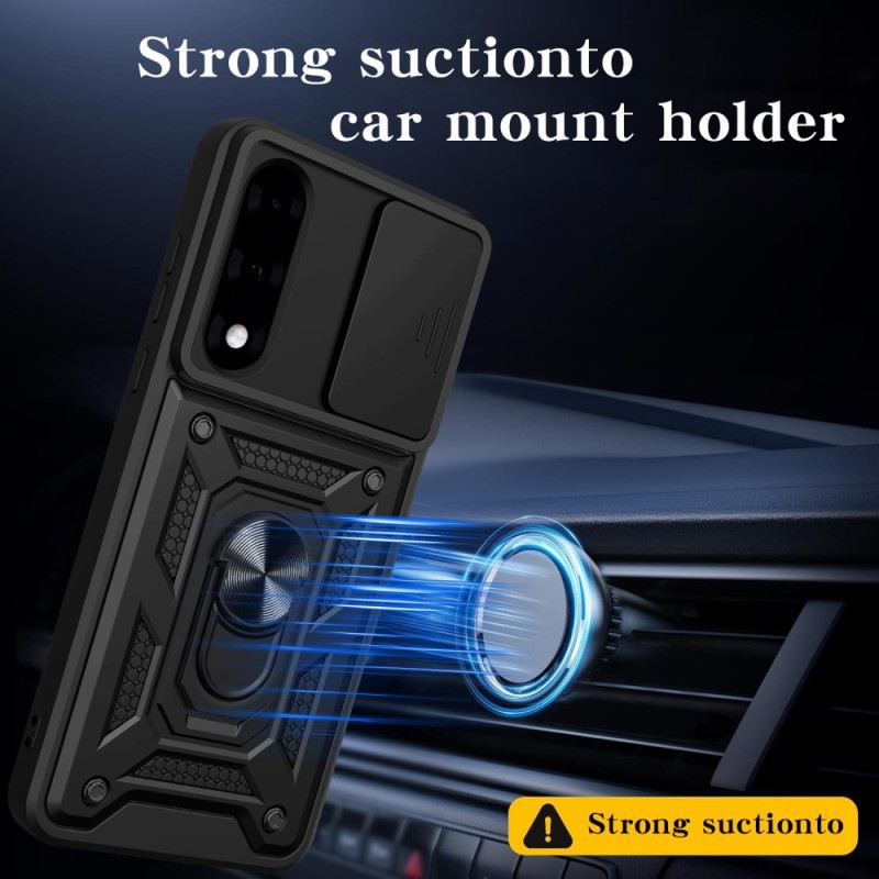 Hülle Oneplus Nord 5 Schiebebare Kameraabdeckung Und Ständer