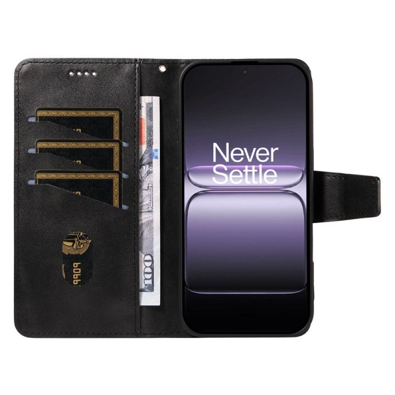 Lederhüllen Für Oneplus Nord 5 Rautenbordüre