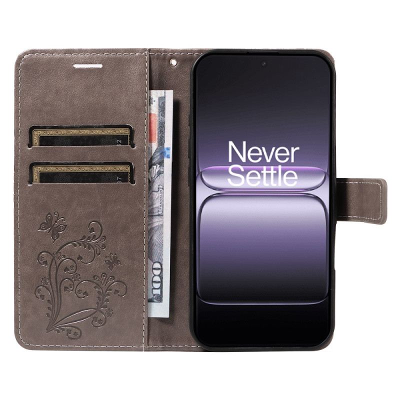 Lederhüllen Oneplus Nord 5 Handyhülle Groß Schmetterlinge