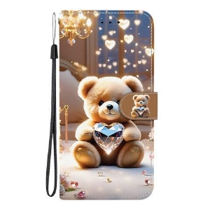 Lederhüllen Oneplus Nord 5 Handyhülle Teddybär-liebe