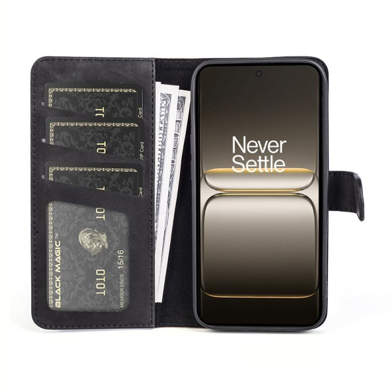 Lederhüllen Oneplus Nord 5 Handyhülle Zweifarbige Wellen