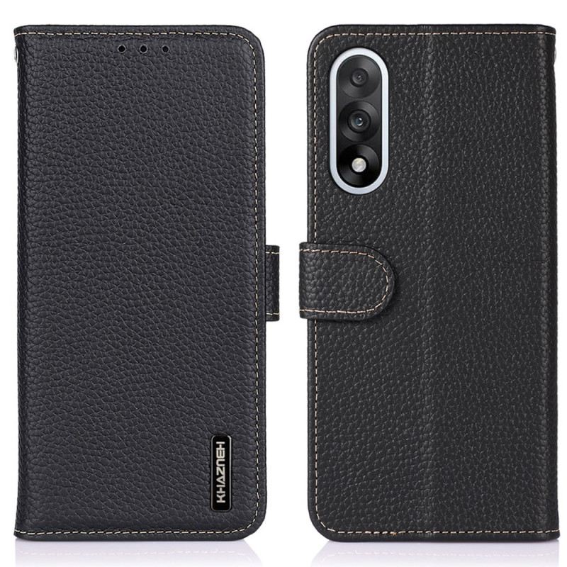 Lederhüllen Oneplus Nord 5 Khazneh Strukturiertes Leder