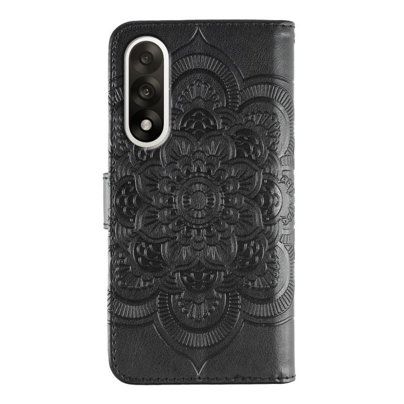 Lederhüllen Oneplus Nord 5 Mandala-design