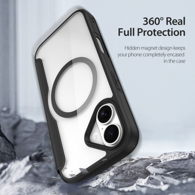 Flip Case Für iPhone 17 Magsafe Skin X Pro Serie Dux Ducis