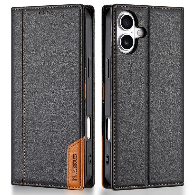 Flip Case Für iPhone 17 Rfid-schutz N.bekus