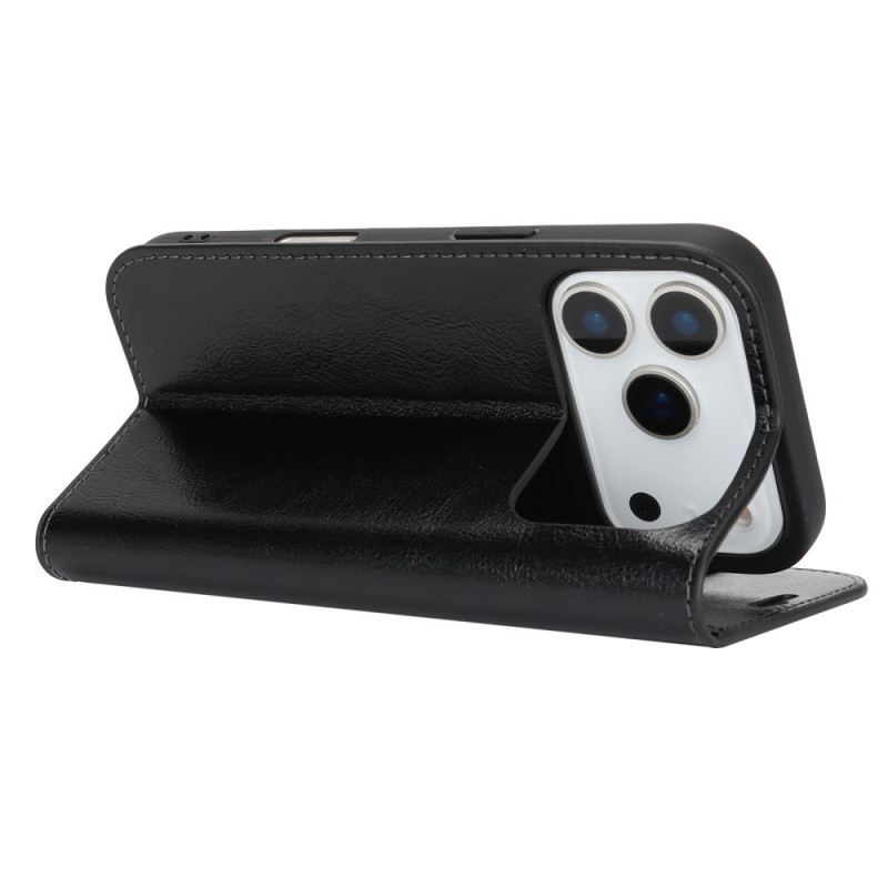 Flip Case iPhone 17 Handyhülle Pro-leder