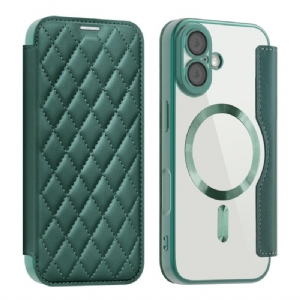 Flip Case iPhone 17 Magsafe-kompatibel Gesteppt