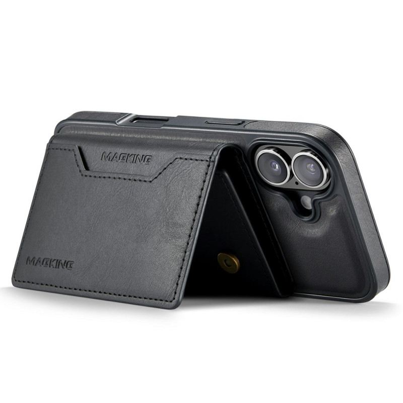 Hülle Für iPhone 17 Kompatibel Mit Magsafe Abnehmbarer Kartenhalter Magking