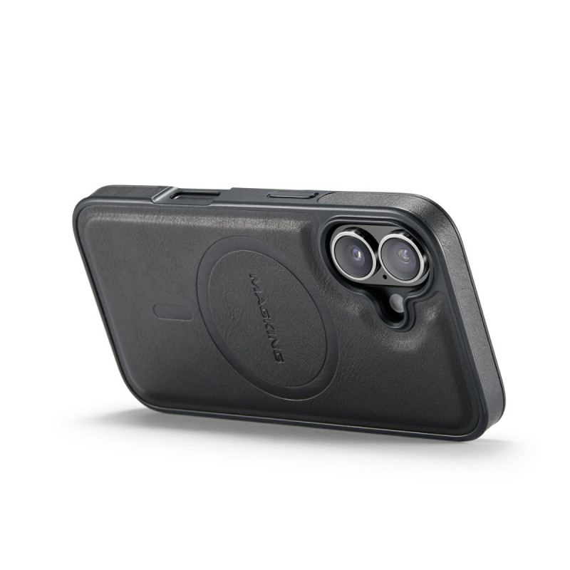 Hülle Für iPhone 17 Magsafe Kompatibel Mit Premium-lederoptik