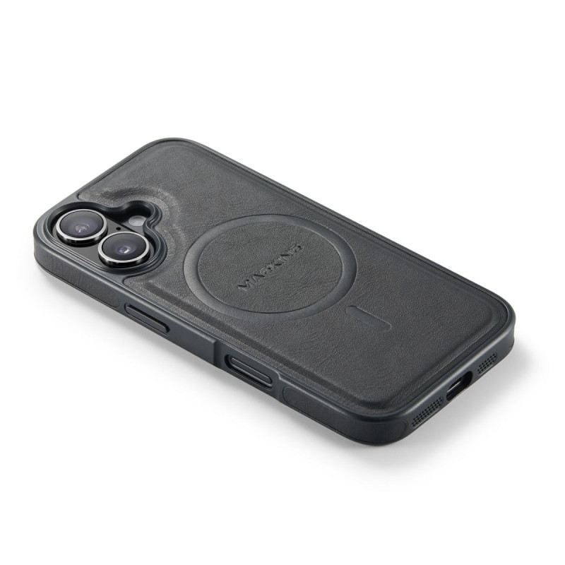 Hülle Für iPhone 17 Magsafe Kompatibel Mit Premium-lederoptik