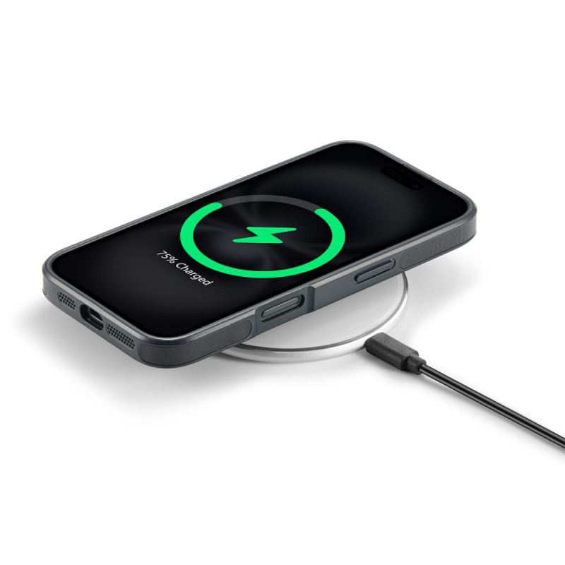 Hülle Für iPhone 17 Magsafe Kompatibel Mit Premium-lederoptik