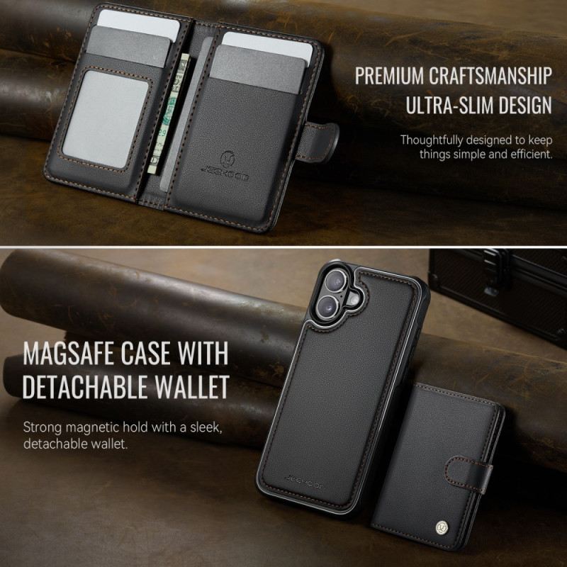 Hülle iPhone 17 Abnehmbarer Magsafe Rfid-kartenhalter
