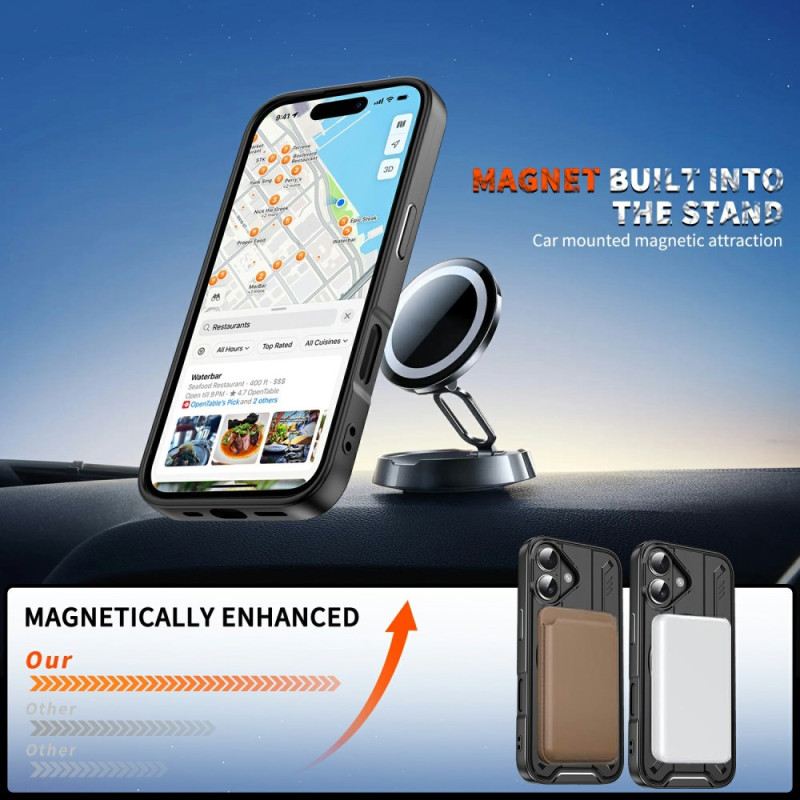 Hülle iPhone 17 Drehbarer Ständer Und Magsafe-kompatibilität