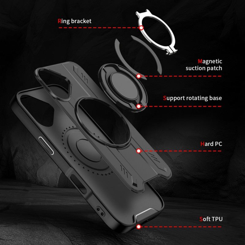 Hülle iPhone 17 Drehbarer Ständer Und Magsafe-kompatibilität