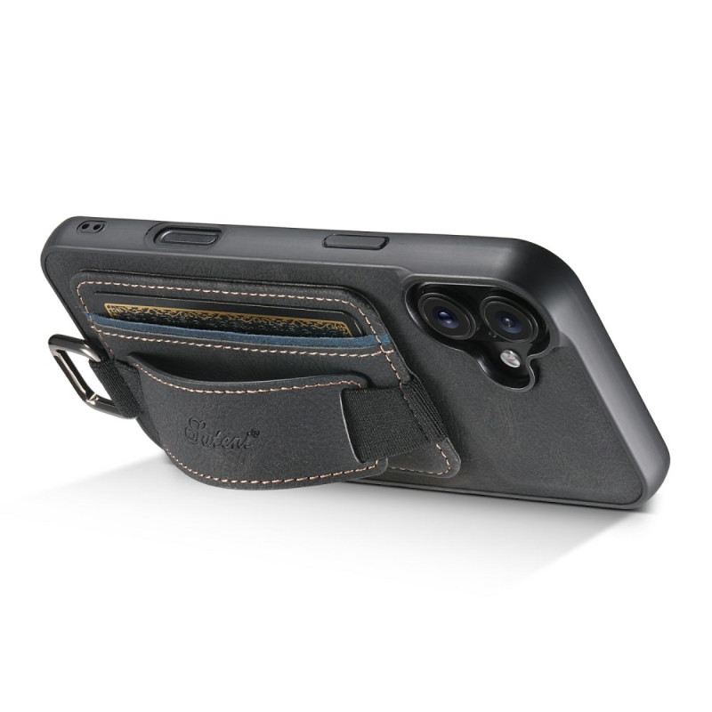 Hülle iPhone 17 Handyhülle Kartenetui Im Retro-design