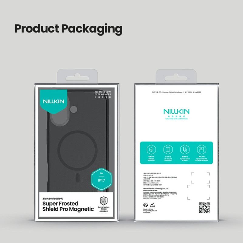 Hülle iPhone 17 Handyhülle Magsafe Kompatibel Mit Frosted Shield Pro Nillkin