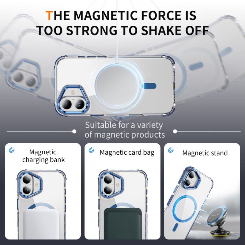 Hülle iPhone 17 Handyhülle Magsafe-kompatible Halterung Und Objektivschutz