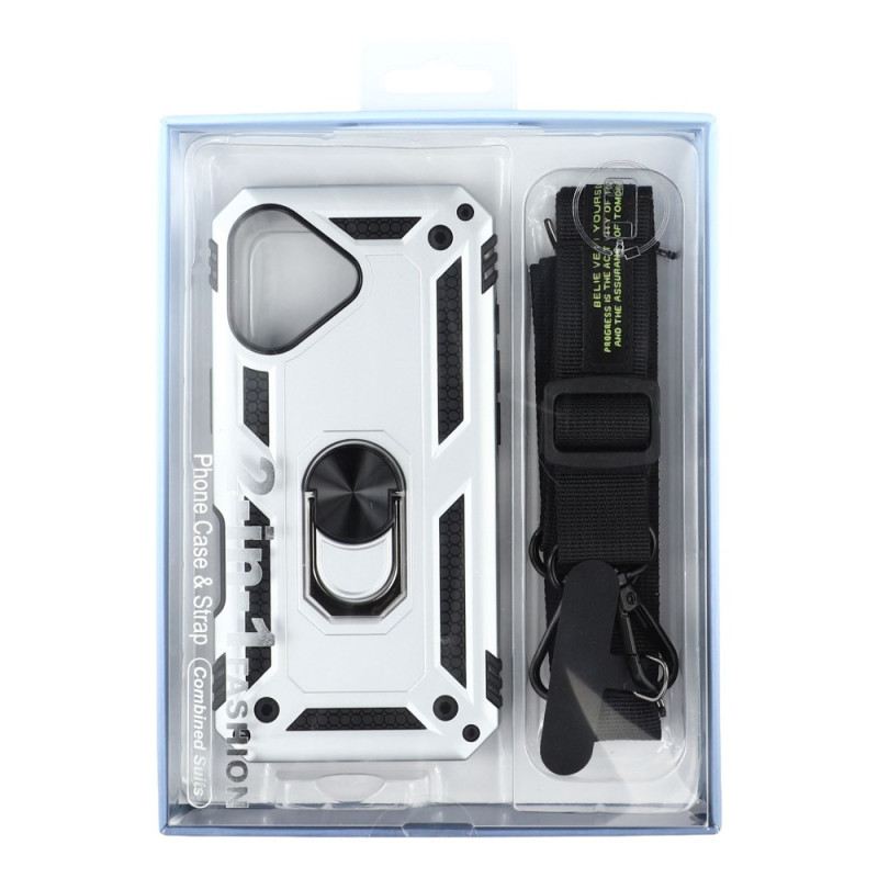 Hülle iPhone 17 Handyhülle Militärischer Schutz Mit Schultergurt