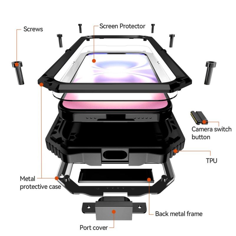 Hülle iPhone 17 R-just Armor