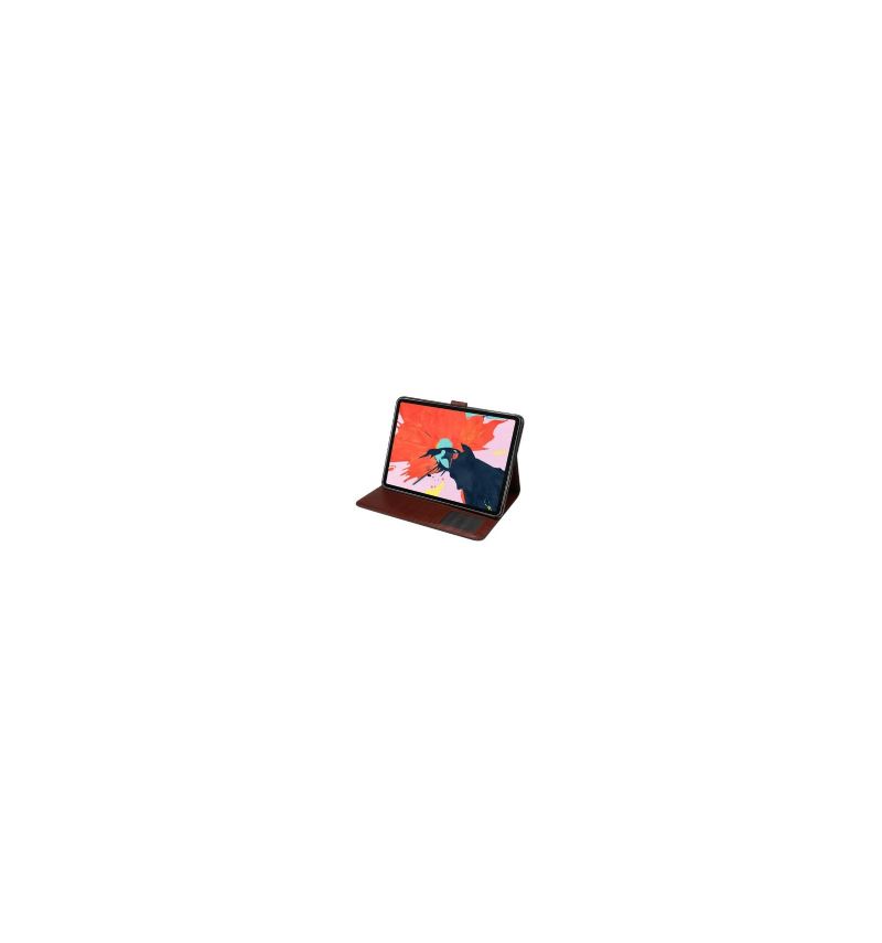 iPad Pro 12.9 2018 Oxford Fabric Effect Cover – Marineblau