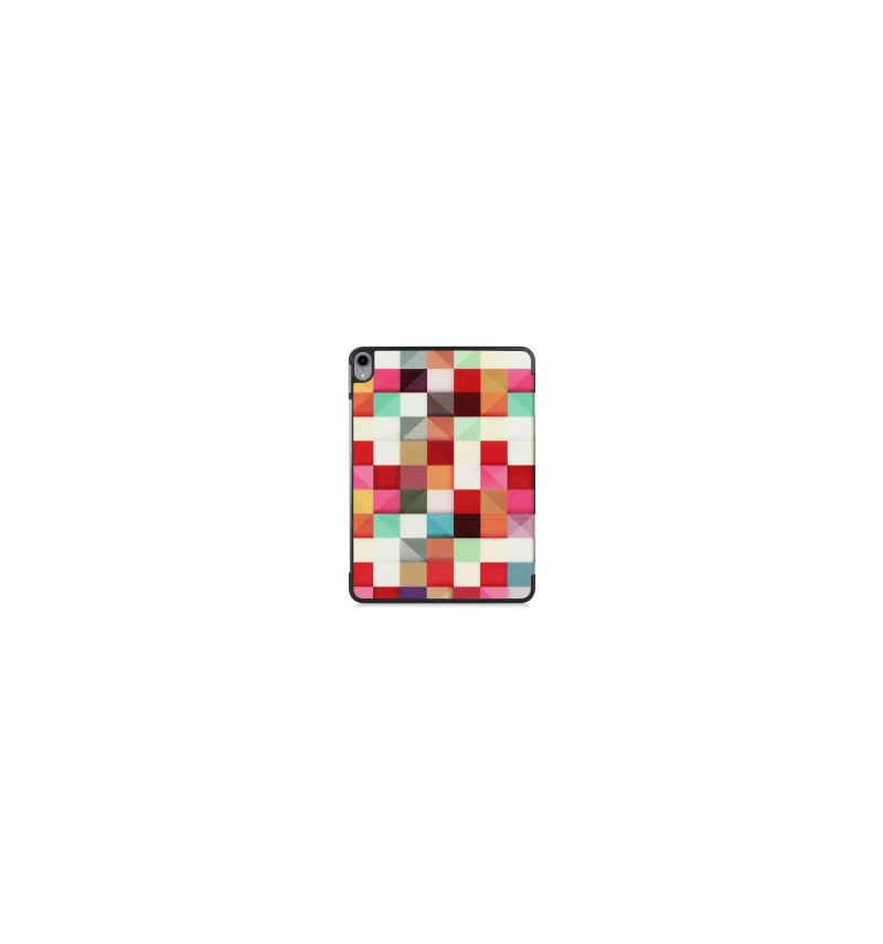 iPad Pro 12.9 2018 - Smart Case Mit Bunten Fliesen