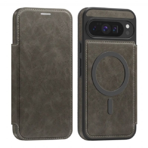 Flip Case Für Google Pixel 10 Pro Xl Magsafe-kompatibel Mit Rfid-kartenhalter