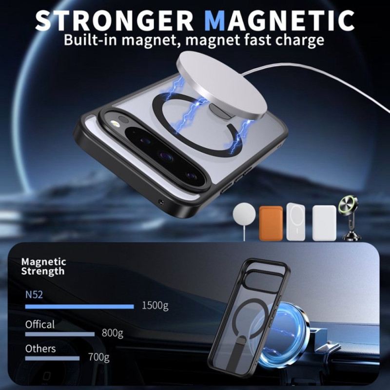 Hülle Für Google Pixel 10 Pro Xl Mattiert Magsafe-kompatibel Mit Halterung