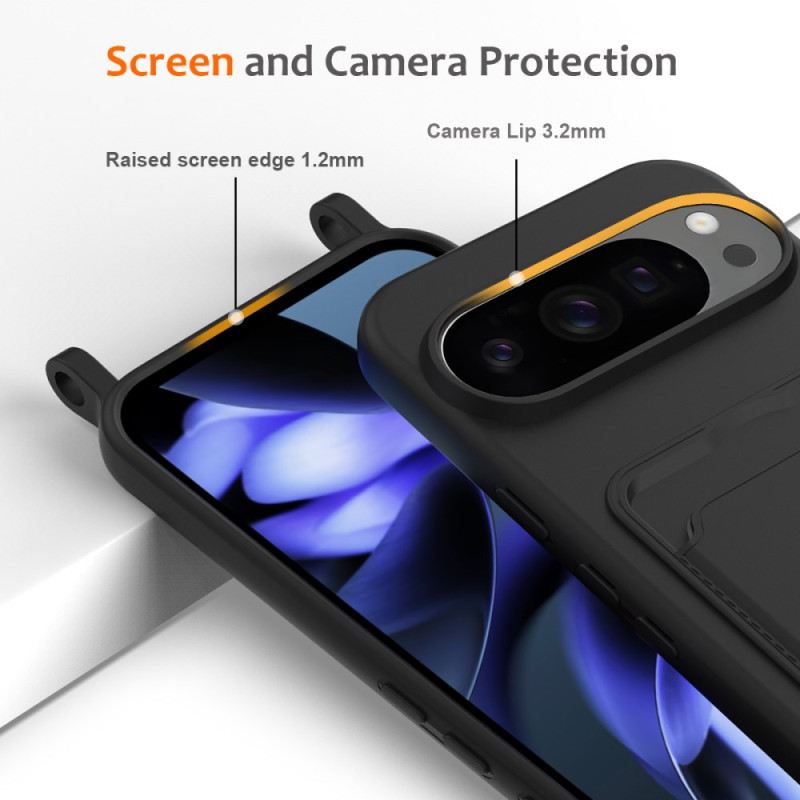 Hülle Für Google Pixel 10 Pro Xl Silikon Mit Kartenhalterung