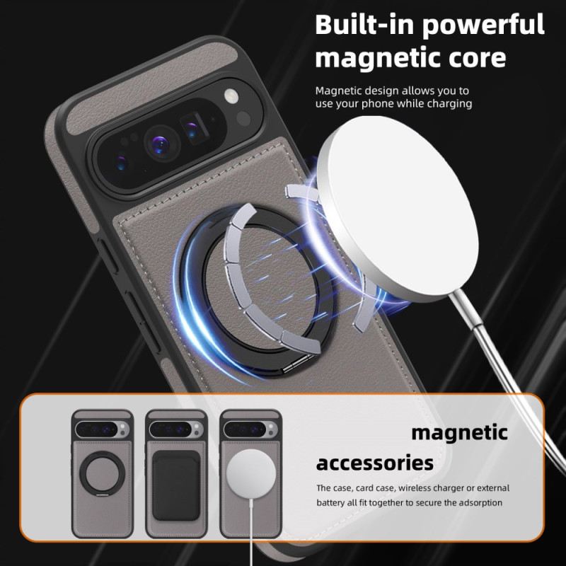 Hülle Google Pixel 10 Pro Xl Handyhülle Magsafe-kompatibler Ringhalter In Wildlederoptik