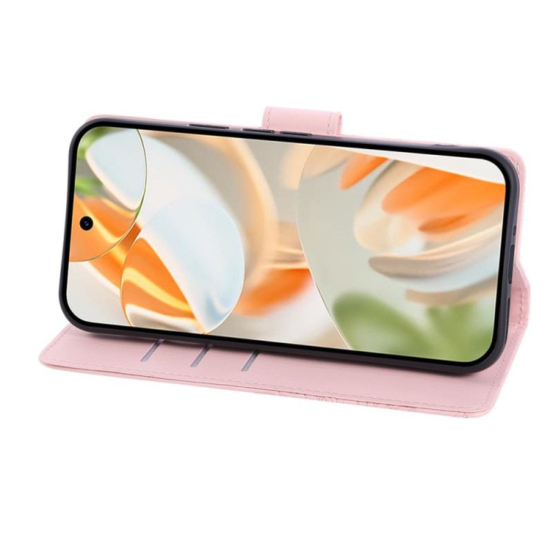 Lederhüllen Für Google Pixel 10 Pro Xl Rosenmuster