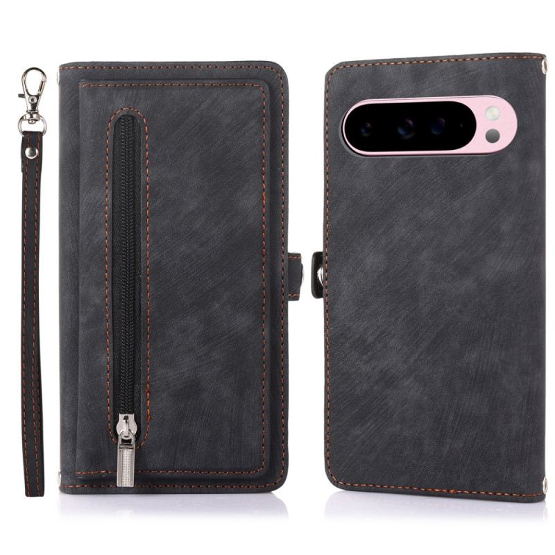 Lederhüllen Google Pixel 10 Pro Xl Geldbörse In Wildlederoptik