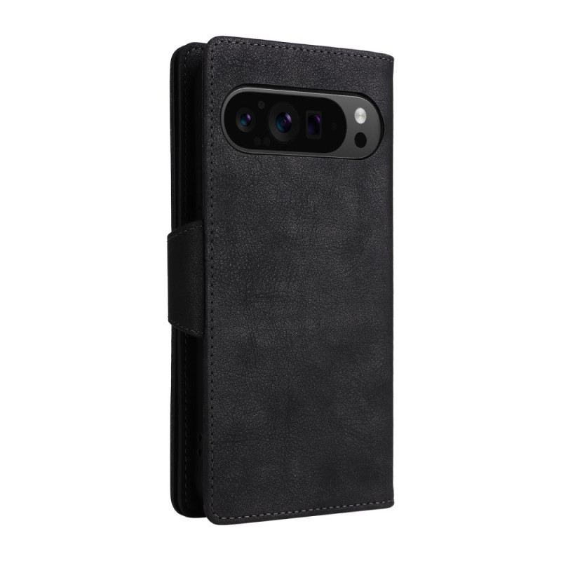 Lederhüllen Google Pixel 10 Pro Xl Handyhülle Geldbörse In Wildlederoptik