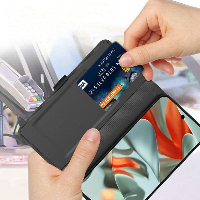 Lederhüllen Google Pixel 10 Pro Xl Handyhülle Kartenhalter Und Spiegel