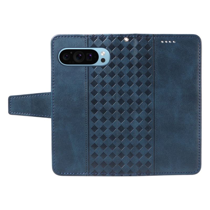 Lederhüllen Google Pixel 10 Pro Xl Handyhülle Rautenmuster