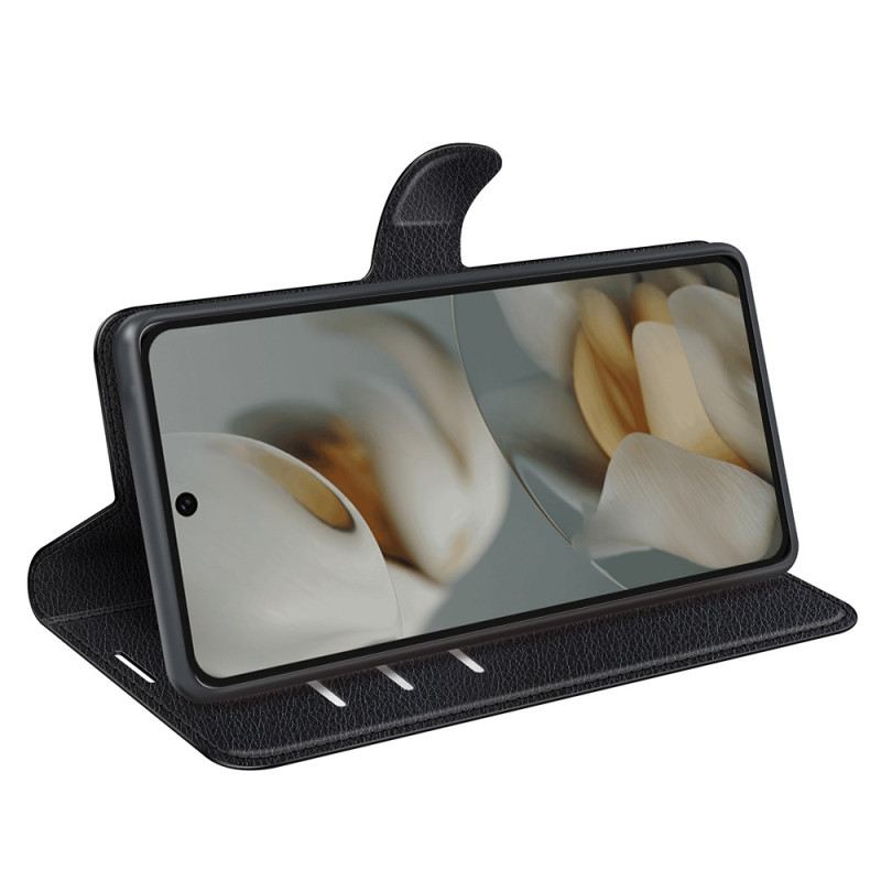 Lederhüllen Google Pixel 10 Pro Xl Kunstleder In Litschi-farbe