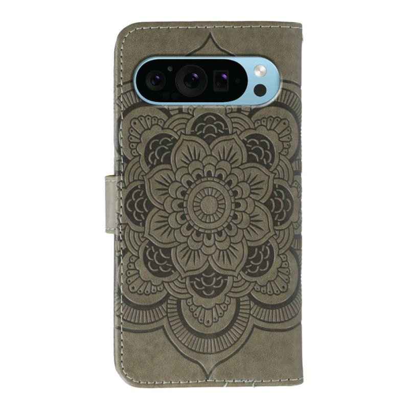 Lederhüllen Google Pixel 10 Pro Xl Strass-mandala