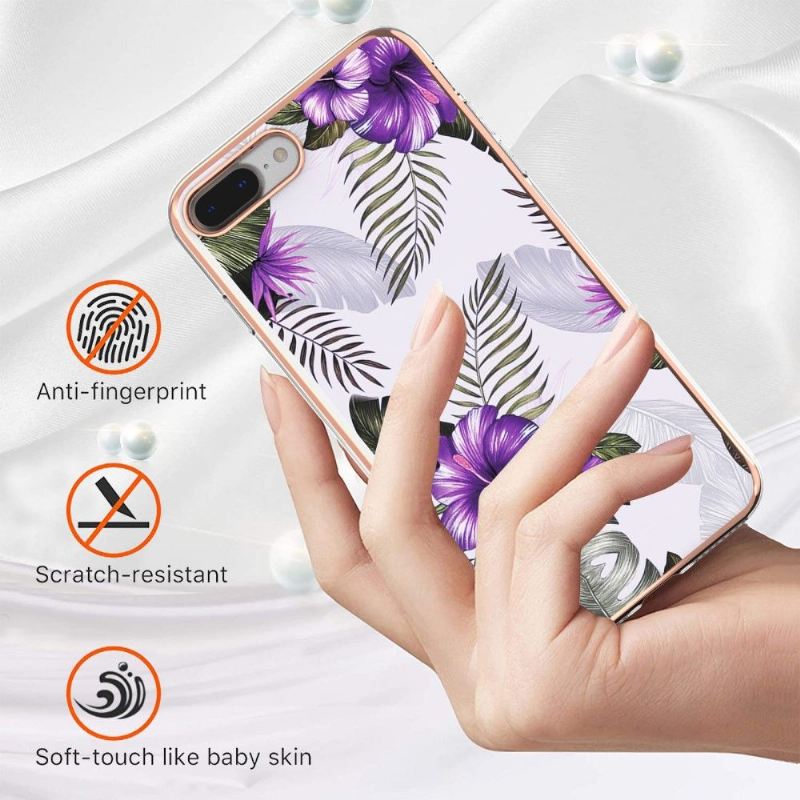 Hülle Für iPhone 8 Plus / 7 Plus Exotische Blumen