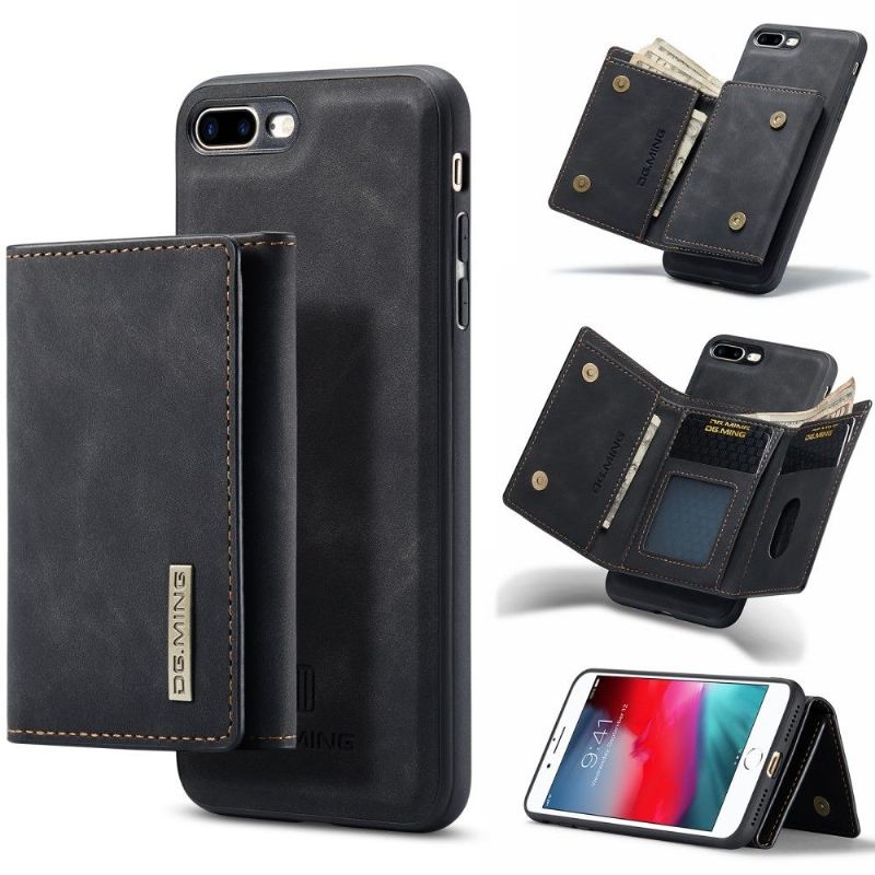 Hülle Für iPhone 8 Plus / 7 Plus Mit Magnetkartenhalter