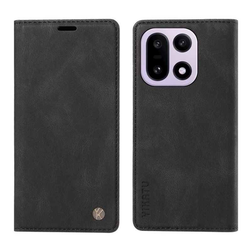 Flip Case Oneplus 15 Yikatu Wildlederoptik