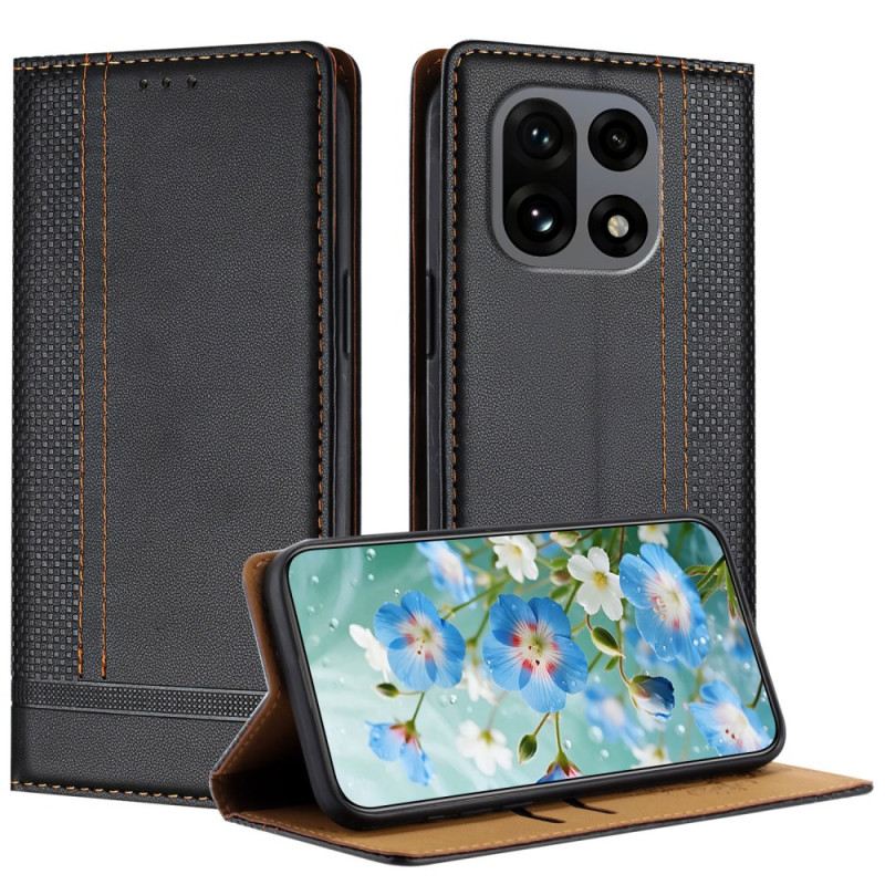 Flip Case Oneplus 15 Ziernähte